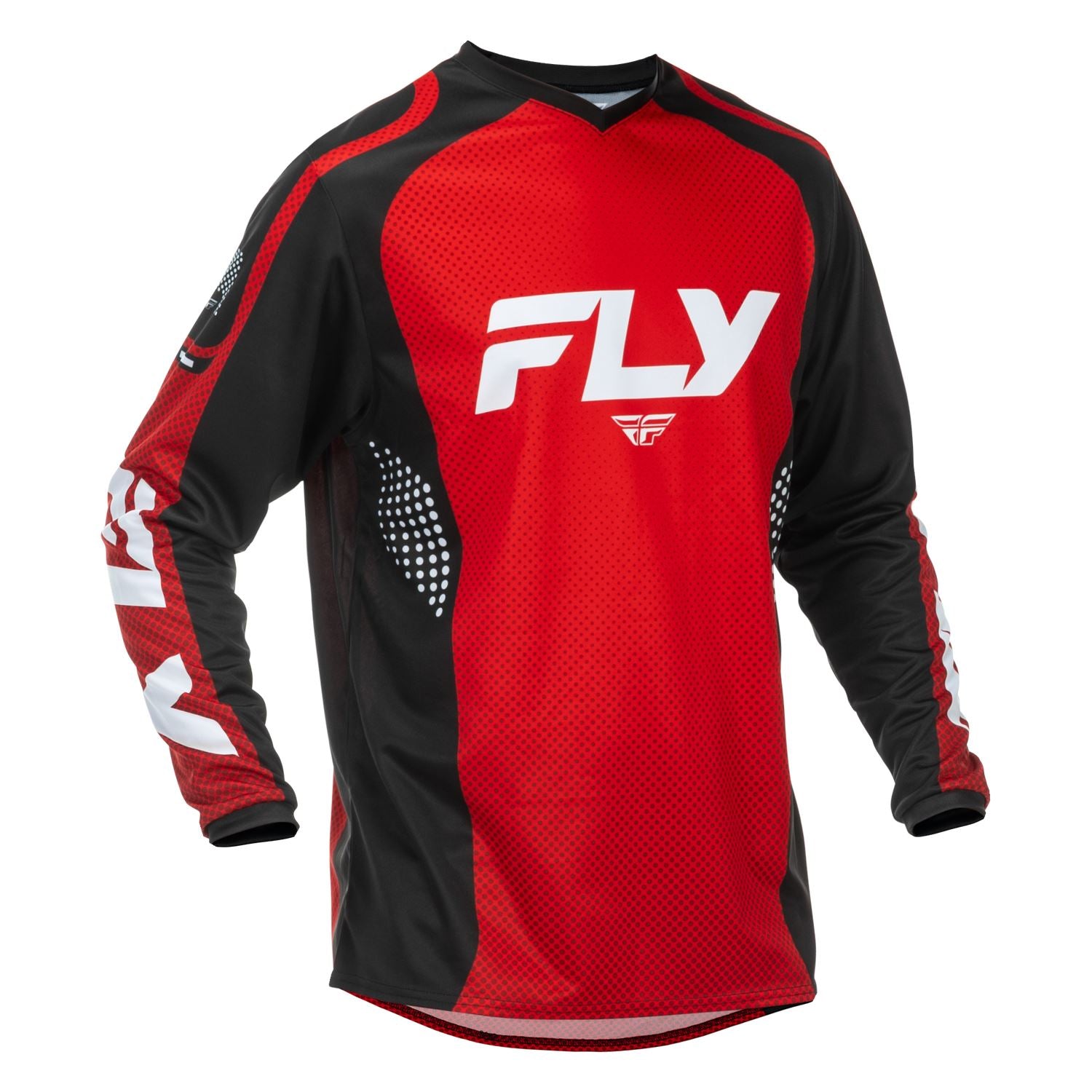 Fly Racing 2026 Motocross Jersey F-16 Red Black White